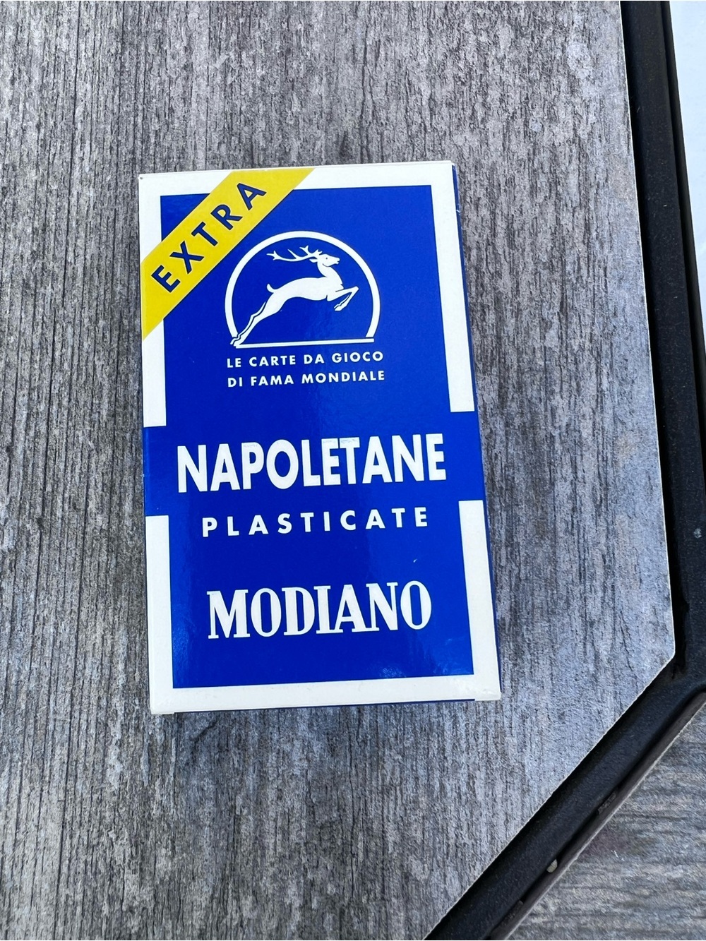 Modiano Napoletane Plasticste Extra Italian Playing Cards Made In Italy Sealed